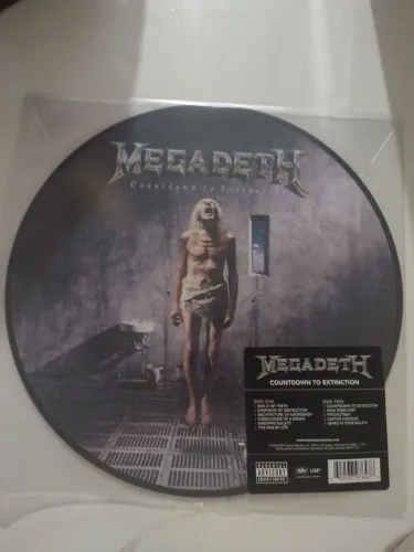 Lp Vinil Megadeth Countdown To Extinction **LACRADO 