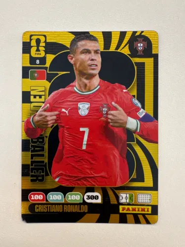 Card Adrenalyn Cristiano Ronaldo carta 8