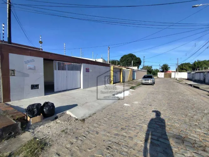 Casa para alugar no Potengi com 3 quartos, quintal, jardim e 4 vagas - 80 m² - Natal/RN - 