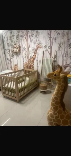Quarto bebê - berço, trocador, armário, cômoda, cama solteiro, escada e balanço!!