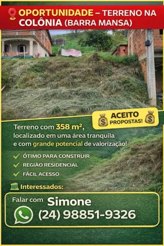 VENDE-SE TERRENO R$100.000,00
