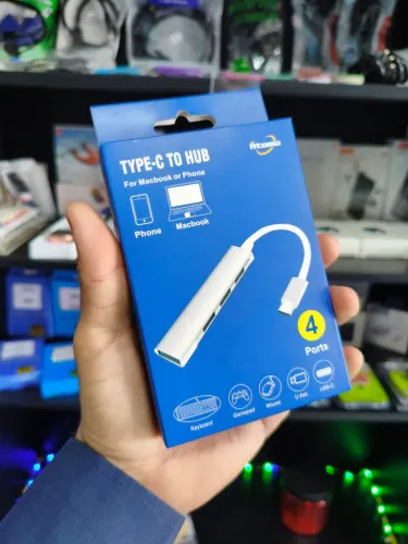 HUB USB PARA ANDROID E IPHONE