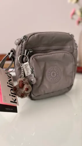 Bolsa Kipling Ron - Cloudy Grey