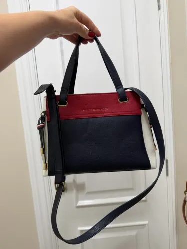 Bolsa Tommy Hilfiger Original ? Colorblock Tricolor