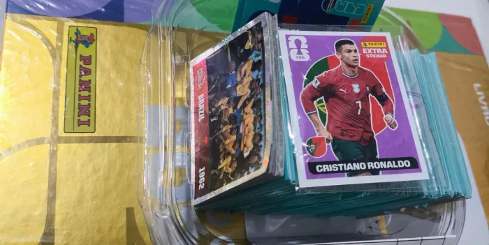 Copa 2026, 432 figurinhas + álbum + Cristiano Ronaldo
