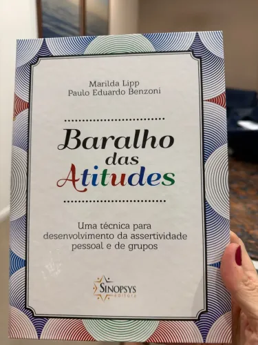 Baralho terapêutico Baralho das Atitudes, da Sinopsys, Marilda Lipp e Paulo Benzoni.