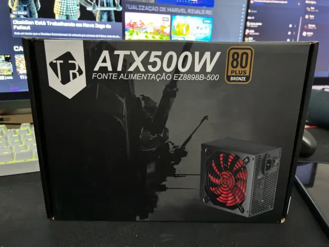 Fonte ATX 500W 80 Plus Bronze - Tronos (NOVA)