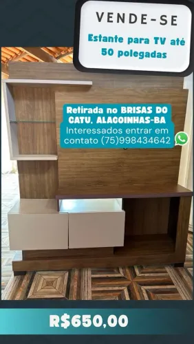 Estante para tv até 50 polegadas