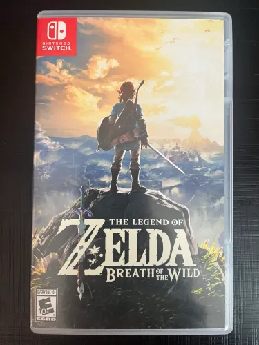 Jogo Nintendo Switch original Zelda Breath of the Wild
