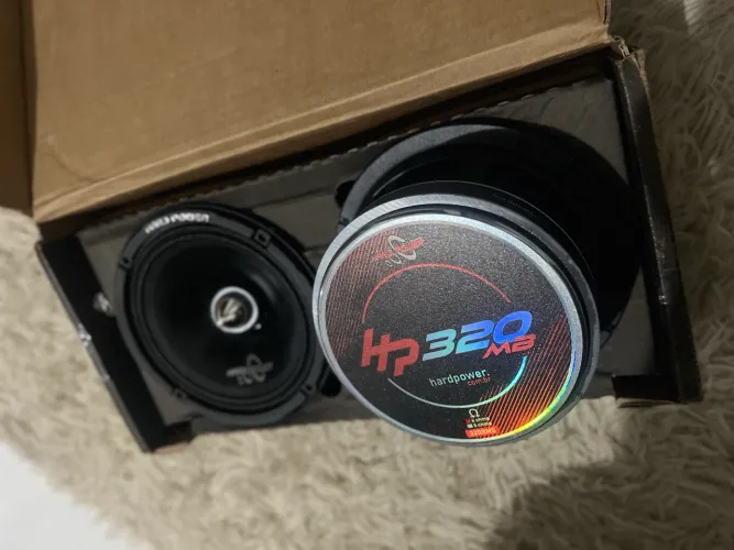 PAR DE ALTO FALANTE HARD POWER 6 POLEGADAS 320MB