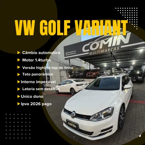 Volkswagen Golf Variant Highli. 1.4 TSI T.flex AUT 2017