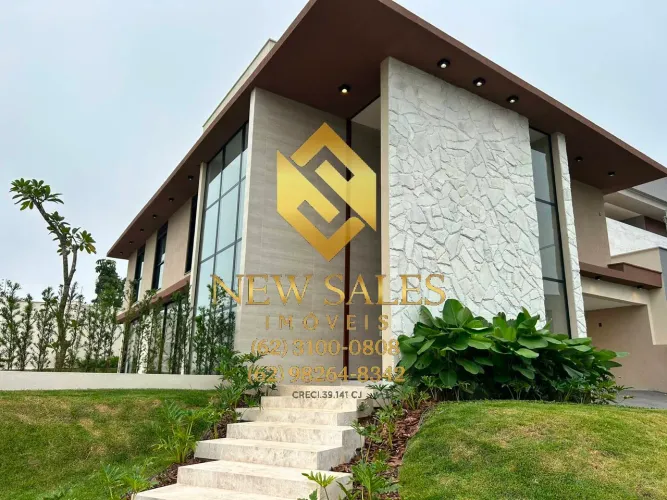Casa em condominio- 4 suítes plenas, 342m²- Jardins Sevilha