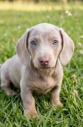 Dachshund salsichinha Raridade Isabela Macho/ pedigree opcional