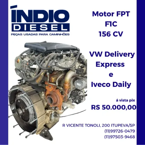MOTOR FPT F1C 156CV - VW DELIVERY