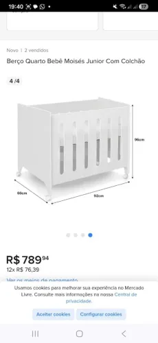 Mini berço 