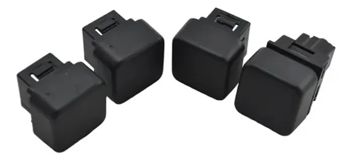 Kit 4 Botão Cego Falso Peugeot 207 2010 2011 Original