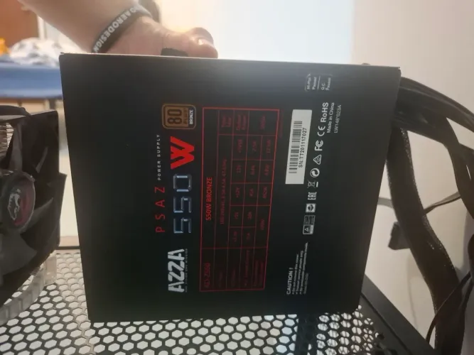 Fonte 550 W 80 plus