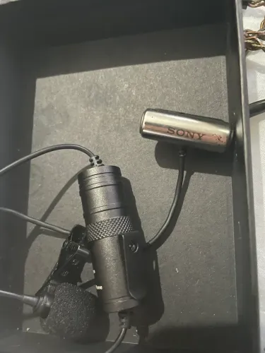 Microfone lapela Sony+boya