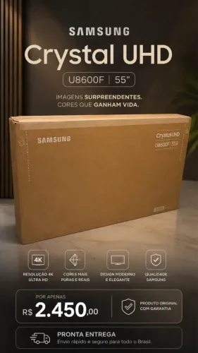 Tv Samsung 55? Lacrada 
