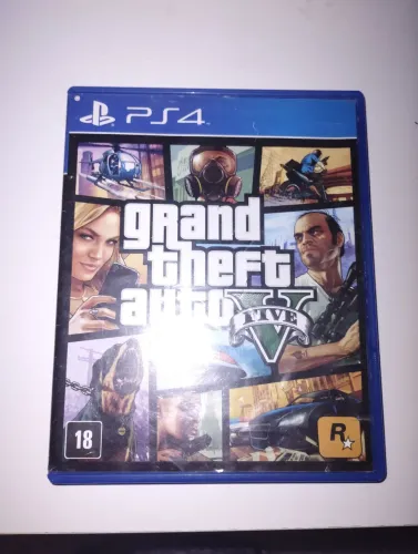 GTA 5 Ps4 Mídia Física Semi novo