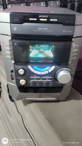 APARELHO DE SOM Sony DX7