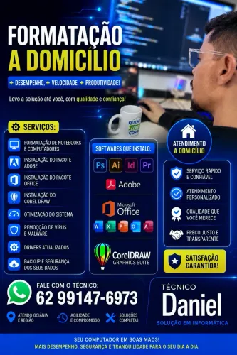 Computador Lento? Formatação e Otimização em Goiânia
