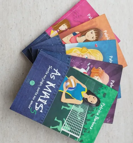 Coleção de Livros "As Mais" da Patrícia Barboza - juvenil