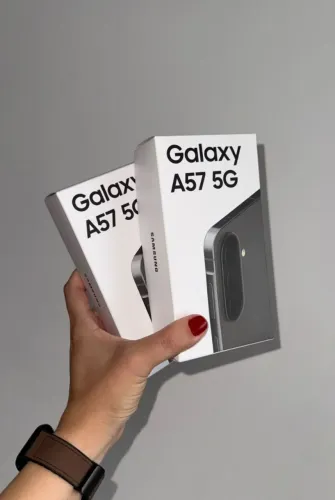 GALAXY A57 128GB CINZA.LACRADO! NOTA E GARANTIA! ACEITAMOS CARTÕES