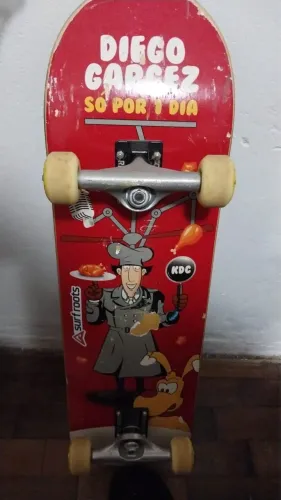 Skate Completo Profissional 8.25" - Shape Marfim Surf Roots + Peças Revenge Importadas