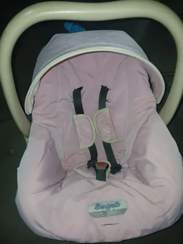 Bebê Conforto Burigotto Rosa - Menina - Em Ótimo Estado