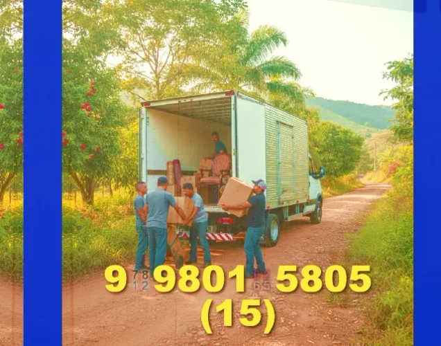 FRETE BAU COM SEGURANÇA EM SÃO MATEUS, BEM-VINDO A RUSSO. CONTATO: 15 9 9!8)0*1~5^8@05