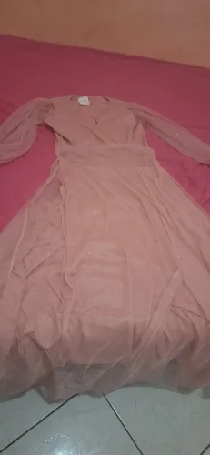 Vestido festa rosé
