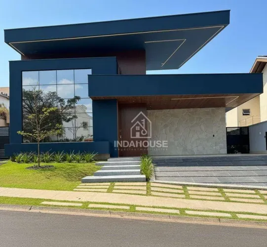 Casa com 4 suítes à venda, 270 m² por R$ 3.500.000 - Jardim Residencial Santa Clara - Inda
