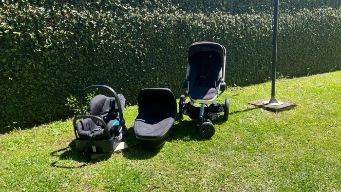 Carrinho de bebê 3 em 1