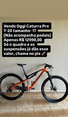 Bicicleta Oggi Caturra Pro T20 2024