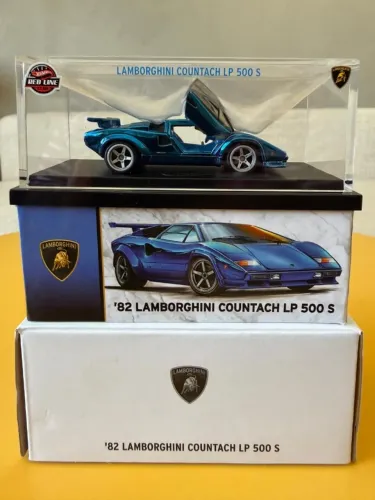 Hot Wheels RLC Lamborghini Countach LP500 S - AZUL - sELECTIONs 2022