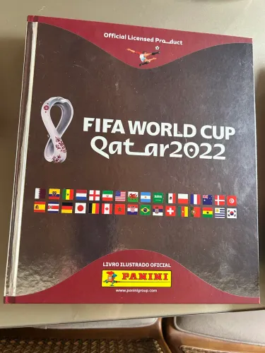 Álbum Panini Copa do Mundo Catar 2022 Capa dura Completo