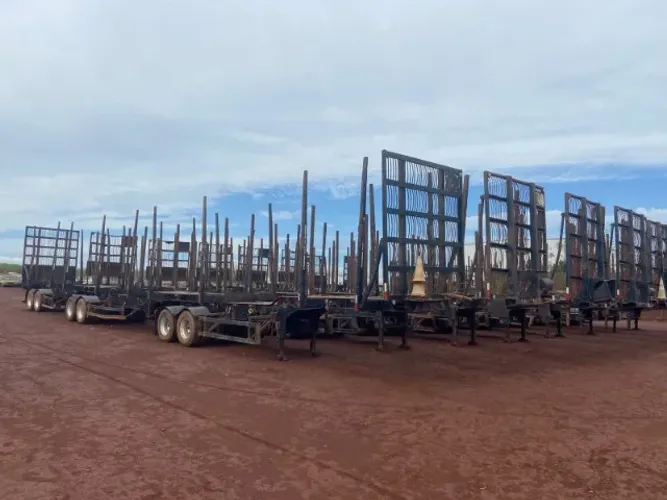 Tritrem Florestal Sergomel / Librelato / Randon ano 2022 com pneus varias unidades