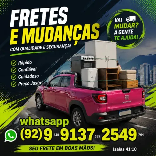 FRETE fone9.9137~2549.ELETRODOMÉSTICOS GELADEIRA FOGÃO MAQUINA AR-CONDICIONADO COMODA CAM