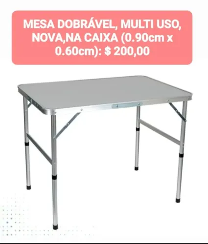MESA DOBRÁVEL MULTI USO