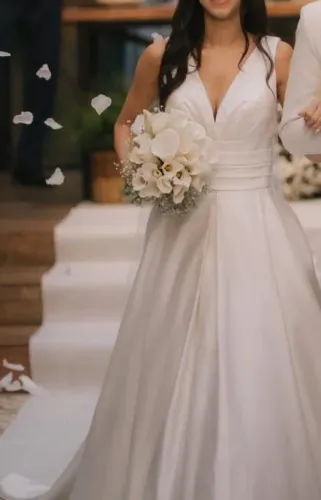 VESTIDO NOIVA C/VÉU