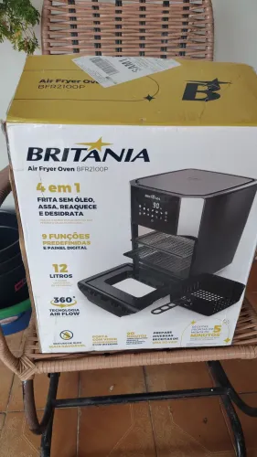 Forno e Air Frier Britânia 12 litros 4em um