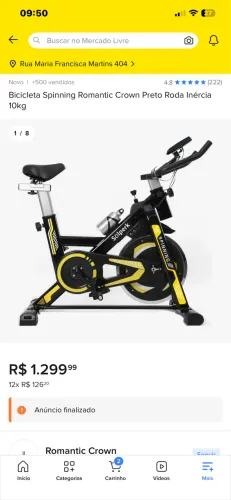 Bike spinnig nova 