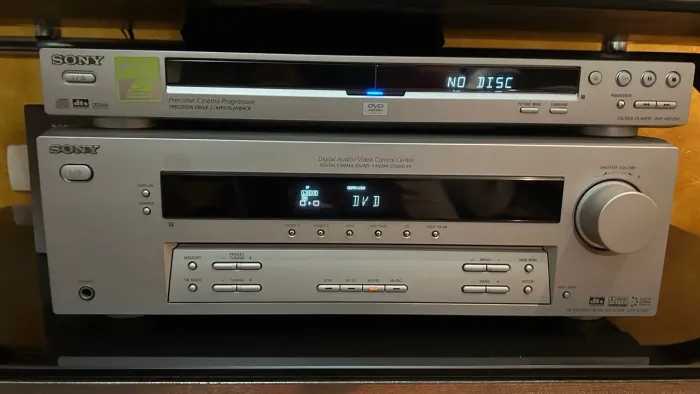 Home Theater Sony Completo Receiver STR-K750P + DVD + Caixas