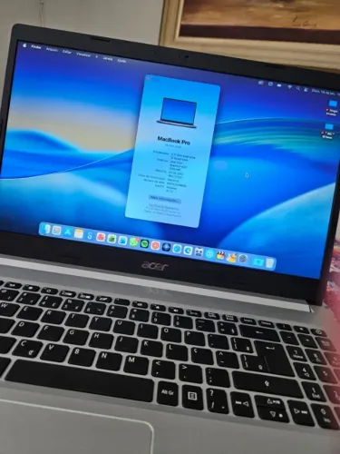 Macbook Pro Hackintosh - Acer (MacOS - Sequoia) - ACEITO TROCAS EM IPHONES)