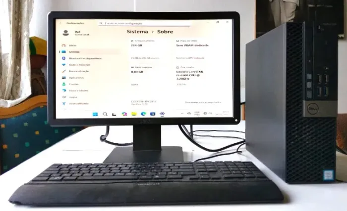 Computador Desktop Dell OptiPlex 3040 Slim - Core i5 8GB RAM - SSD 240GB - Windows 11