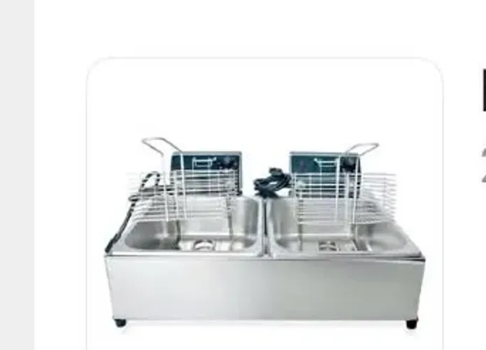Vendo fritadeira elétrica e chapa a gás ambos novos na caixa 
