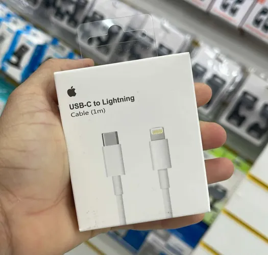 Cabo carregador iPhone tipo C + Lightning <br>$20