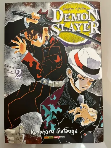 Mangá Demon Slayer vol 2 e 11 em português 