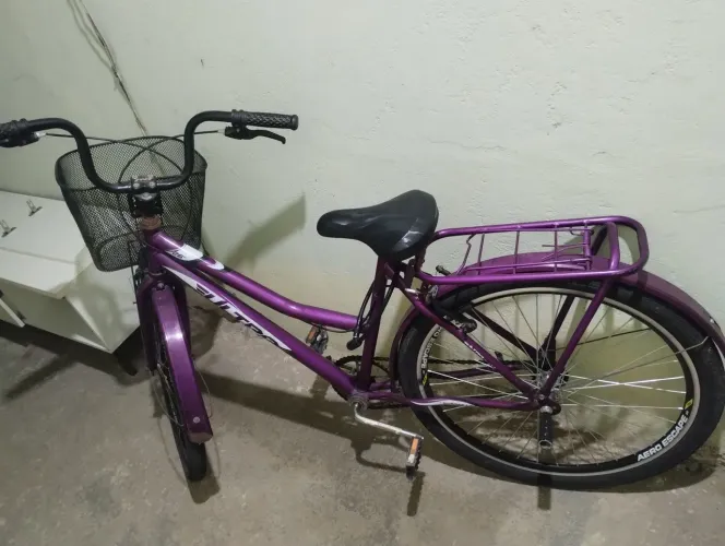 Bicicleta aro 29 com Cestinha